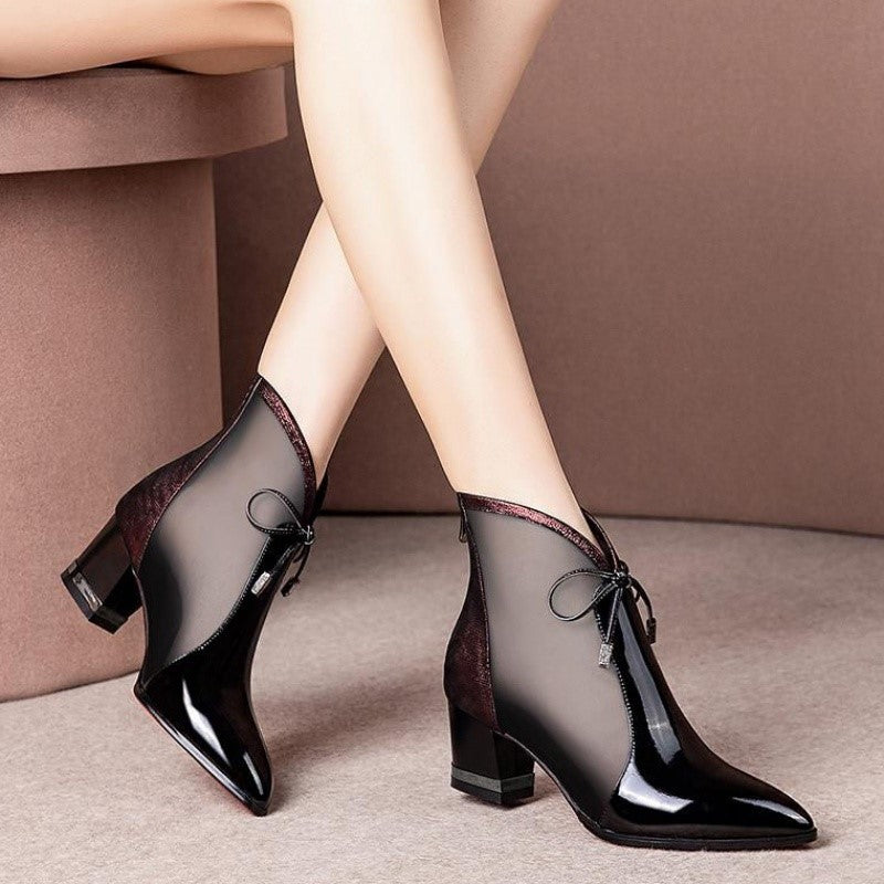 Escarpins à talons hauts et pointus pour femmes, sandales Sexy, chaussures d'été respirantes, collection 2020