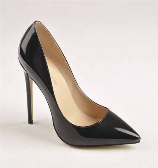 Onlymaker – escarpins à bout pointu pour femmes, chaussures simples chics à talons hauts de 8CM, grande taille, rouge, noir, blanc, rose