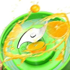 Gourde Avec Mixeur Électrique 4 lames