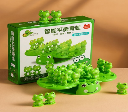 Jouets de maths Montessori, Balance grenouille, poids, jeu de société numérique, apprentissage éducatif pour bébé, jouets de comptage pour enfants
