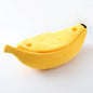 Lit en Forme de Banane en Peluche pour Chats™ chez andunian