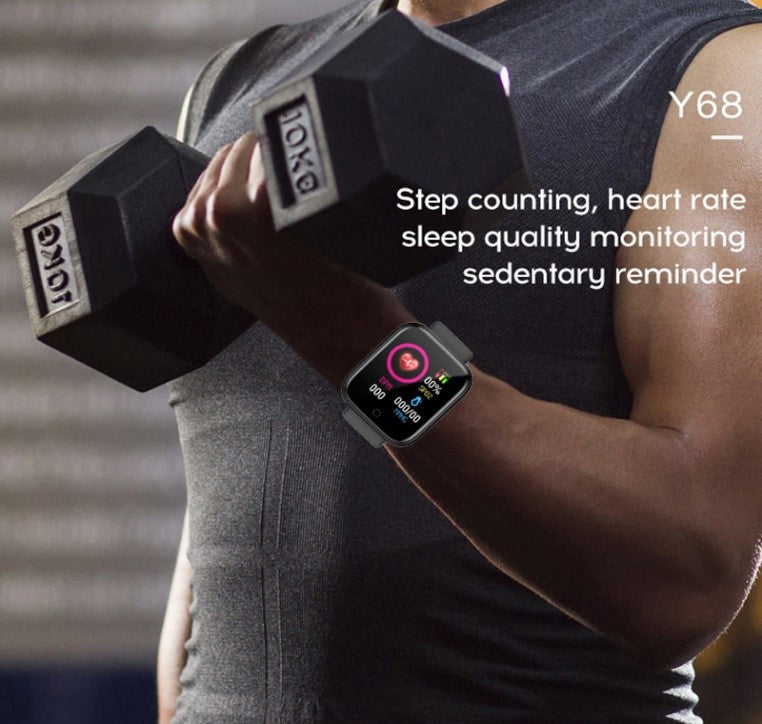 Montre connectée pour hommes femmes enfants, fréquence cardiaque, pression artérielle, horloge, connexion Bluetooth, activité physique, mouvement, Android IOS