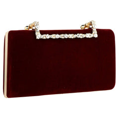 Pochette en flanelle pour femmes, sac à main de luxe élégant à bandoulière, pochette de soirée de mariage