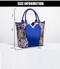 Sac à Main Luxe Diamant - Fourre-Tout Cuir Fête